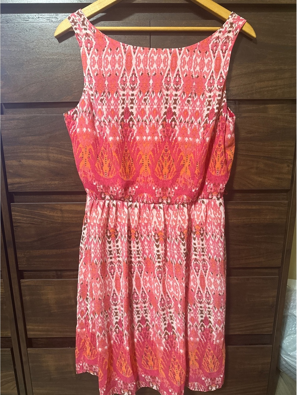 dressbarn Women's Sleeveless Printed Dress Size 16